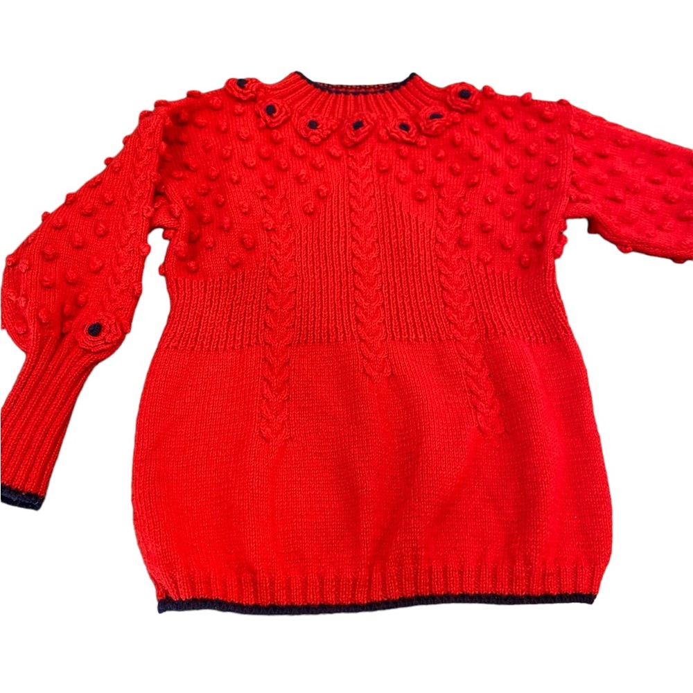 Derek Hand Knit Vintage sweater.Wool. 1988. Excellent preowned condition
